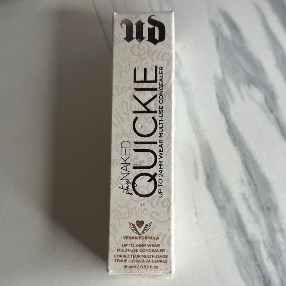Urban Decay Quickie Concealer Box in Light Beige and White